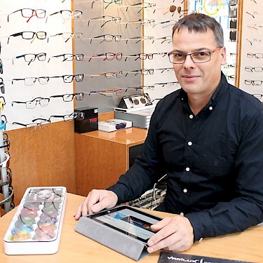 Patrick Thomas, staatlich geprüfter Augenoptiker und Augenoptikmeister